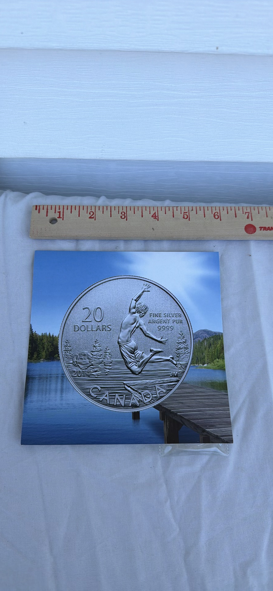 Royal Canadian Mint 2014 $20 Fine Silver Coin with Packaging and Certificate - image 1 of 9