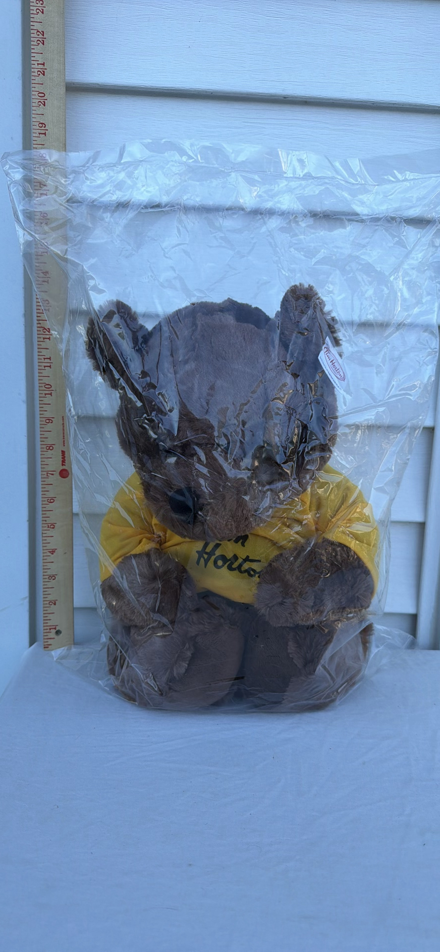 NEW In Bag - Limited Edition Tim Hortons Sidney Crosby Teddy Bear Plush Toy - image 1 of 4