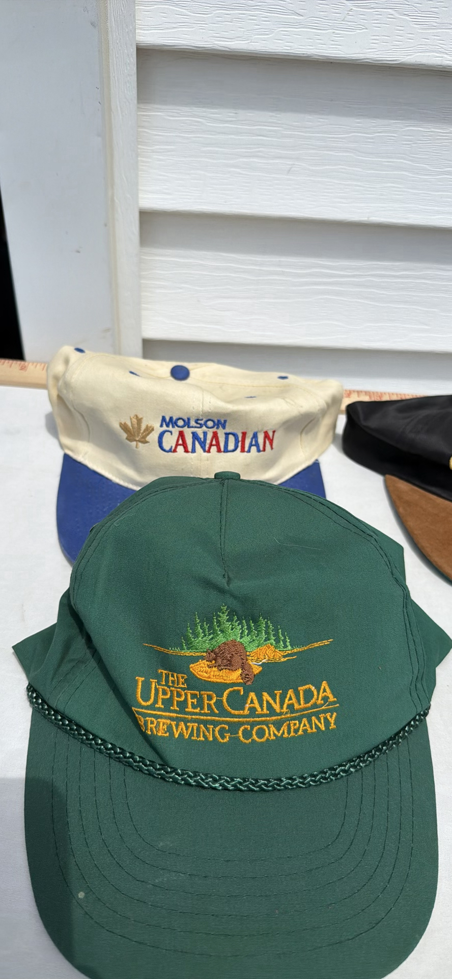 Four Brewery Branded Baseball Caps - Miller, Canadian, Upper Canada - image 3 of 7