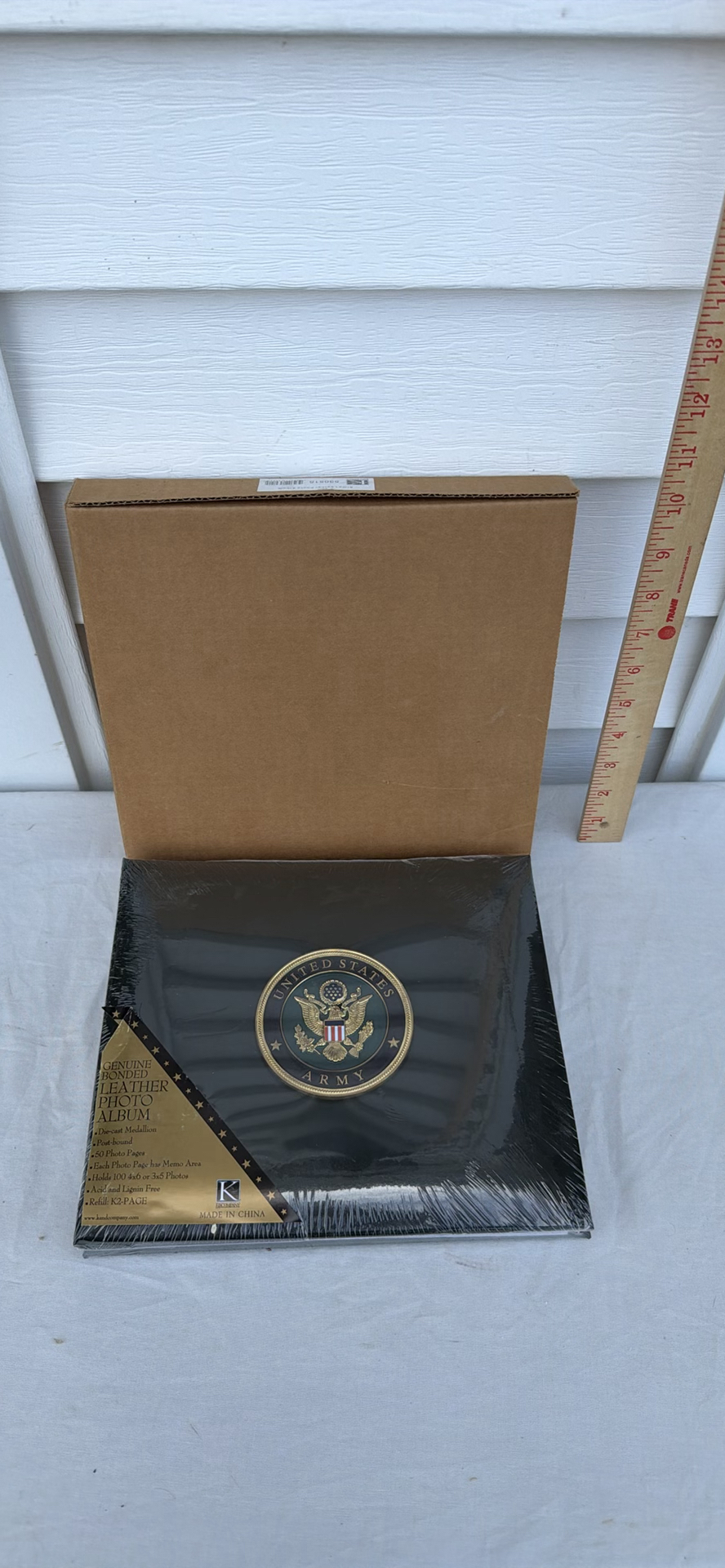 United States Army Leather Photo Album NEW - image 5 of 7