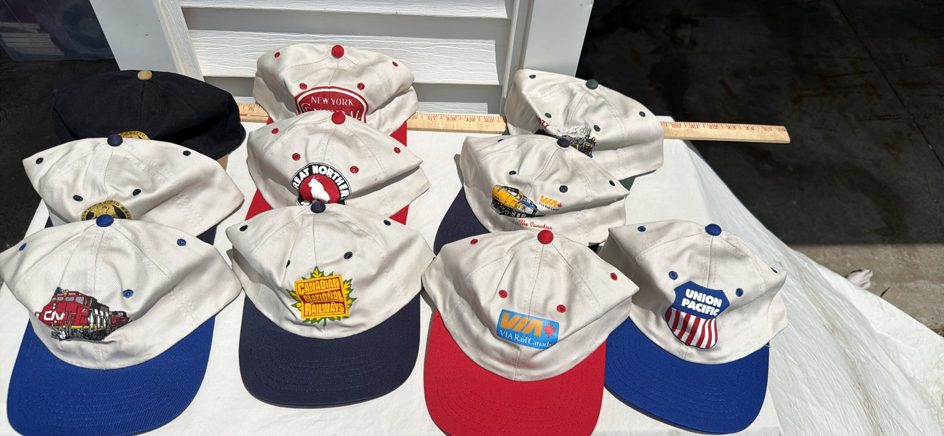 Railroad Logo Baseball Caps Collection - CPR, VIA, Union Pacific, CNR, MORE! - image 4 of 8