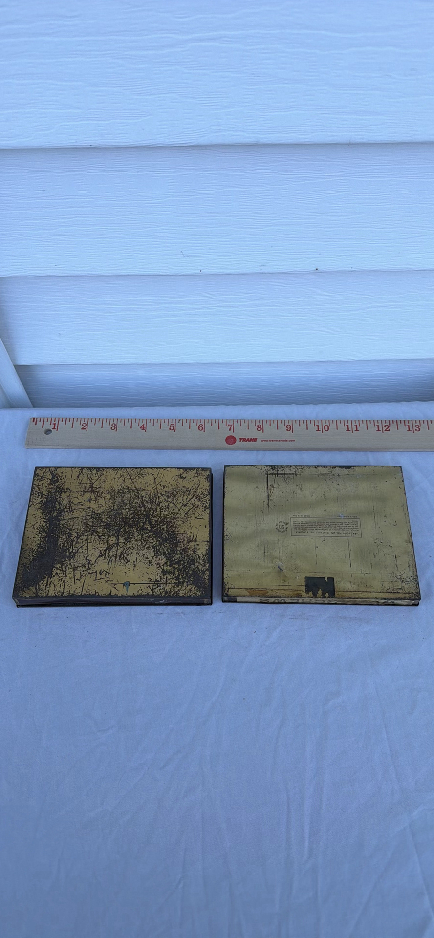Two Vintage Chesterfield Cigarette Metal Tins - image 6 of 6