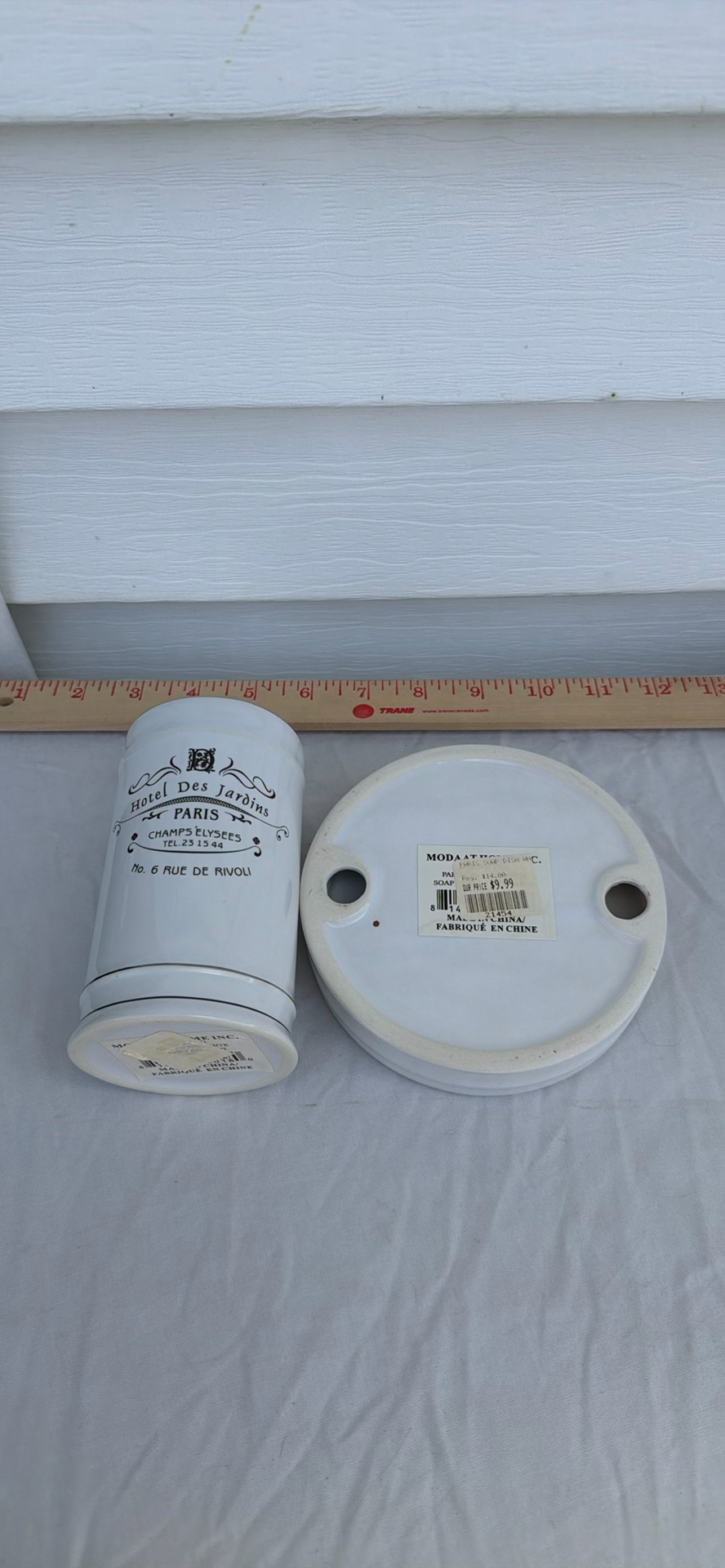 Hotel Des Jardins Paris Ceramic Bathroom Accessory Set - image 4 of 4