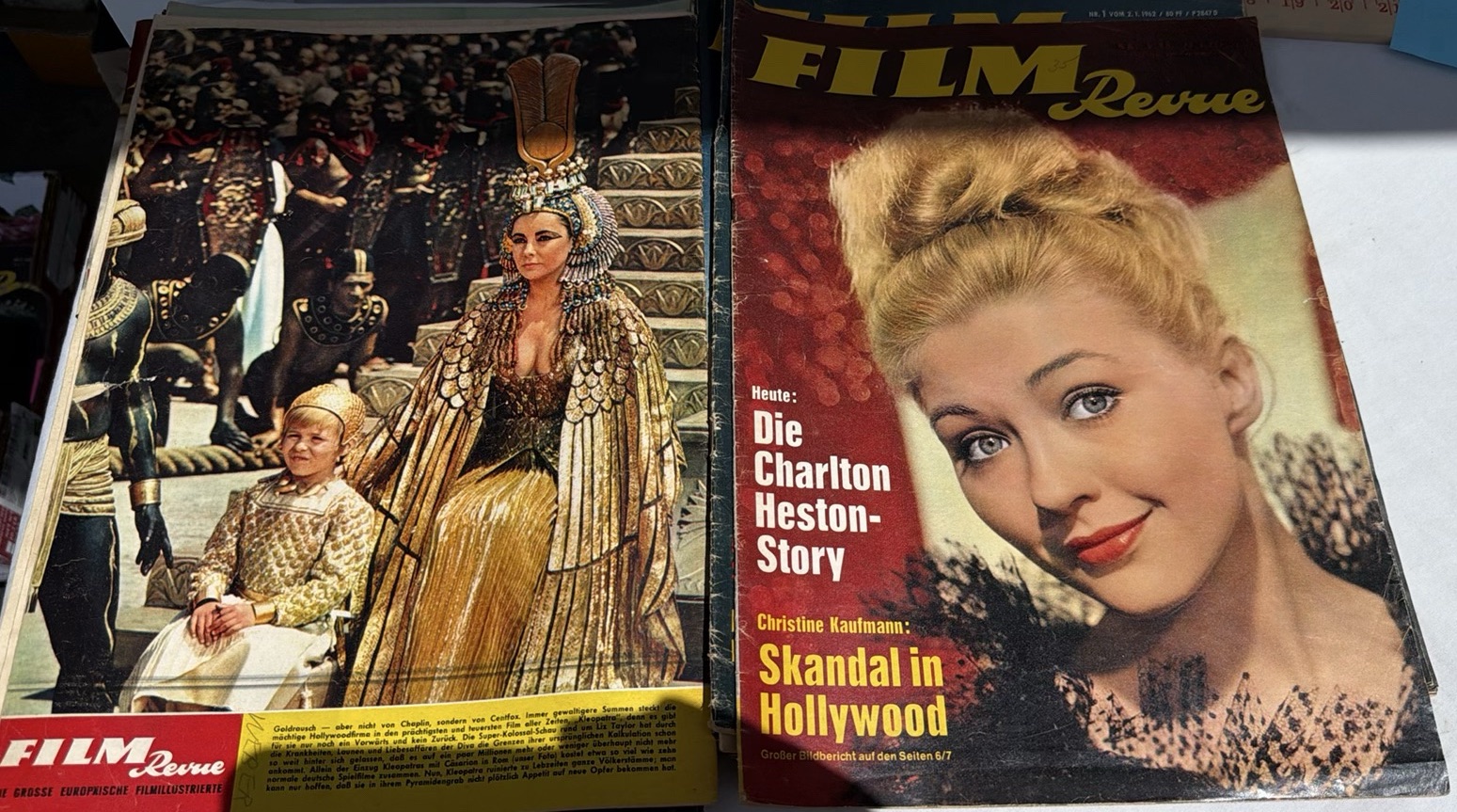 Vintage 1962 FILM Revue German Magazines - Lot Of 18 - image 8 of 12