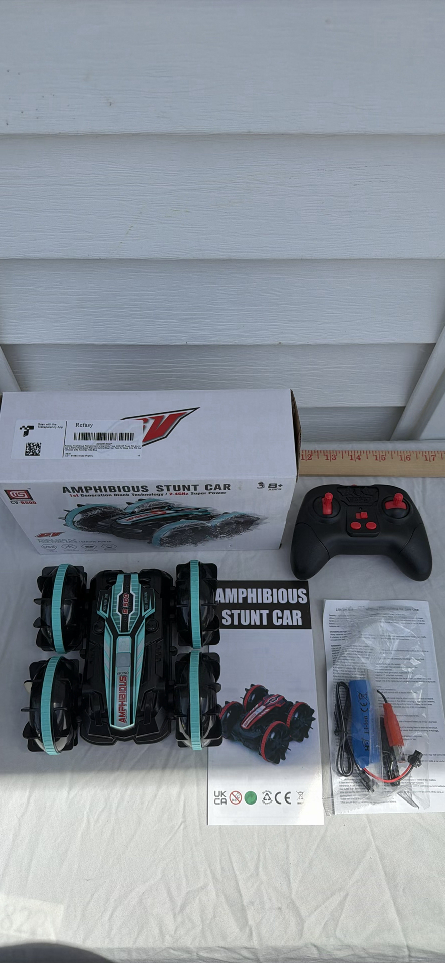 Amphibious Stunt Car RC Toy Set - image 5 of 7