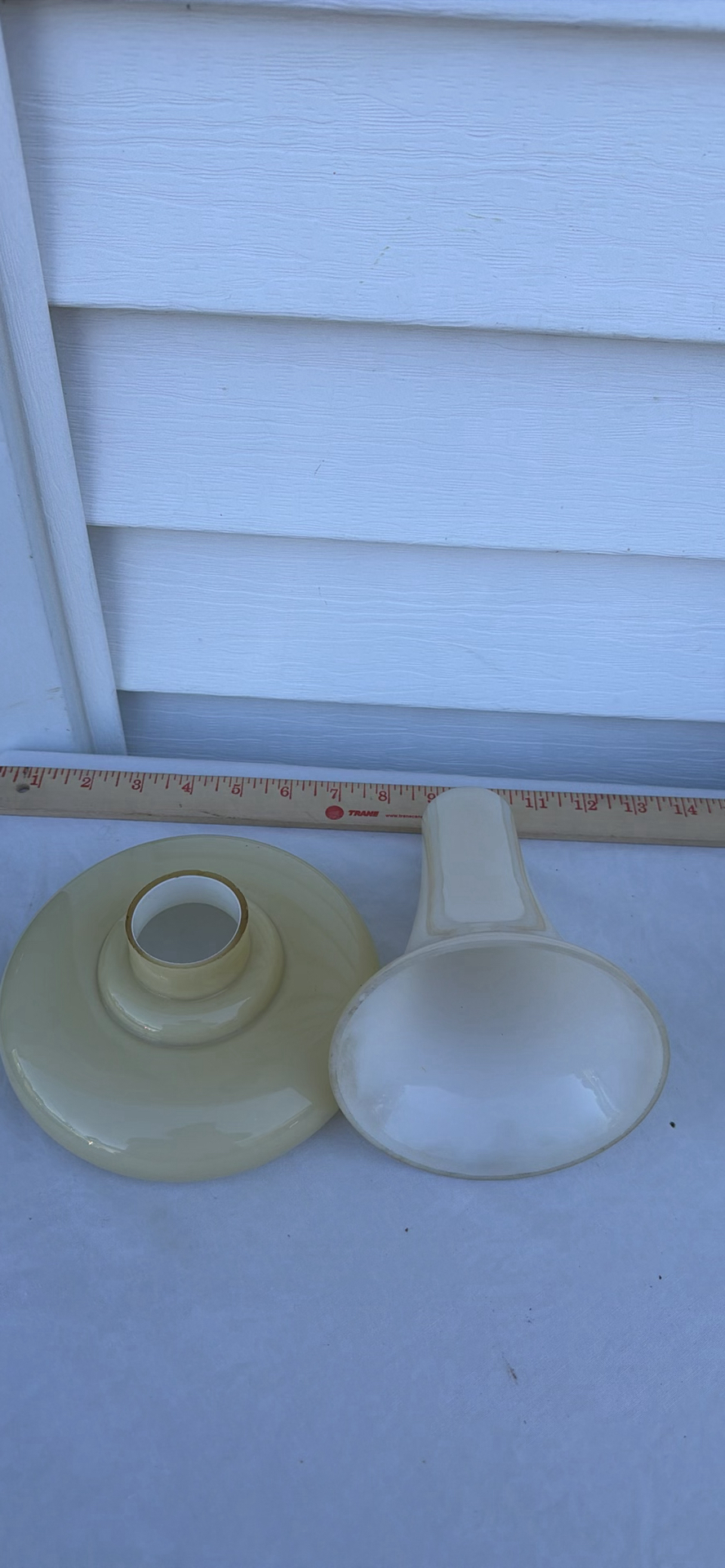 Vintage Assorted Lamp Shades and Lighting Components - image 10 of 14