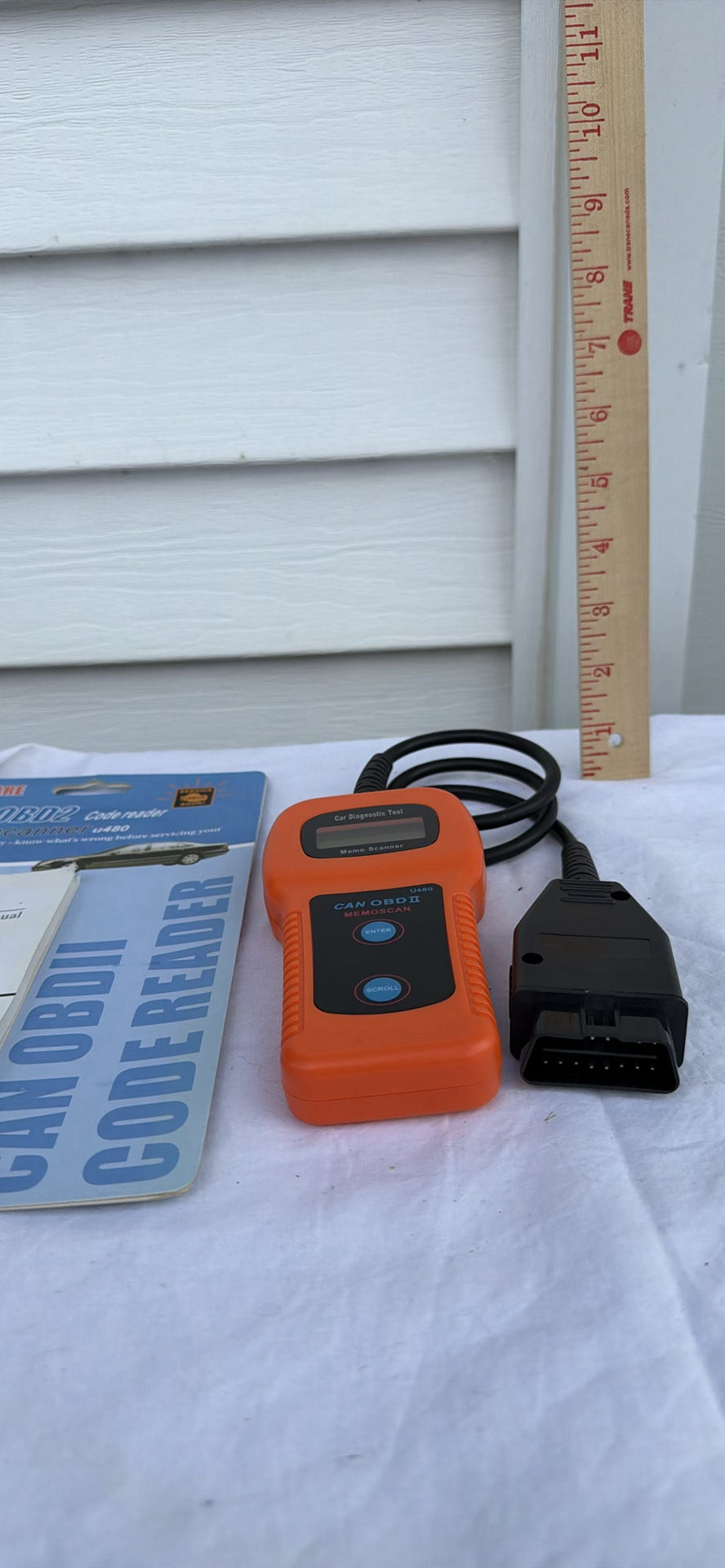 CAR-CARE CAN OBD2 Code Reader U480 with Manuals - image 3 of 3