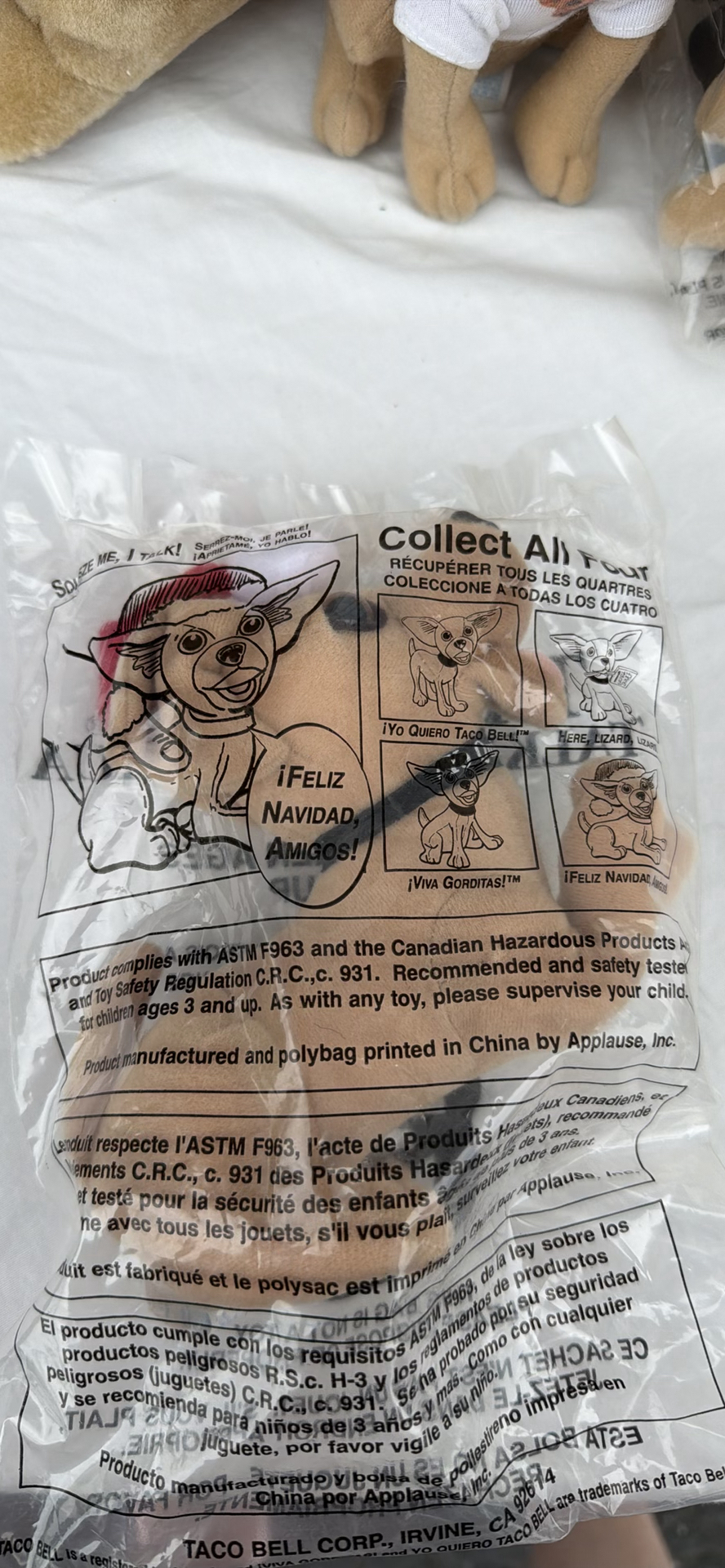 Taco Bell Chihuahua Plush Toys Assortment - image 21 of 23