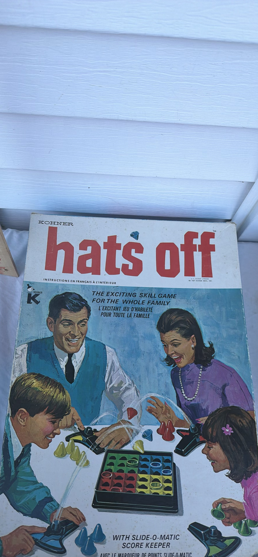 Vintage 1960s Kohner Hats Off and Trouble Board Games - image 10 of 20