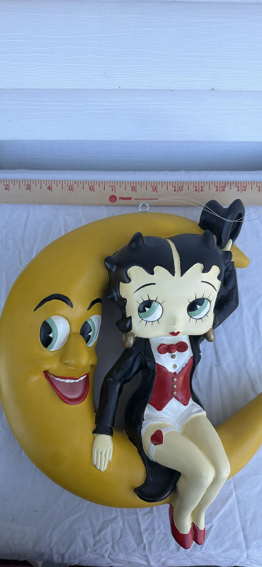 Betty Boop Crescent Moon Wall Hanging Figurine - image 5 of 5