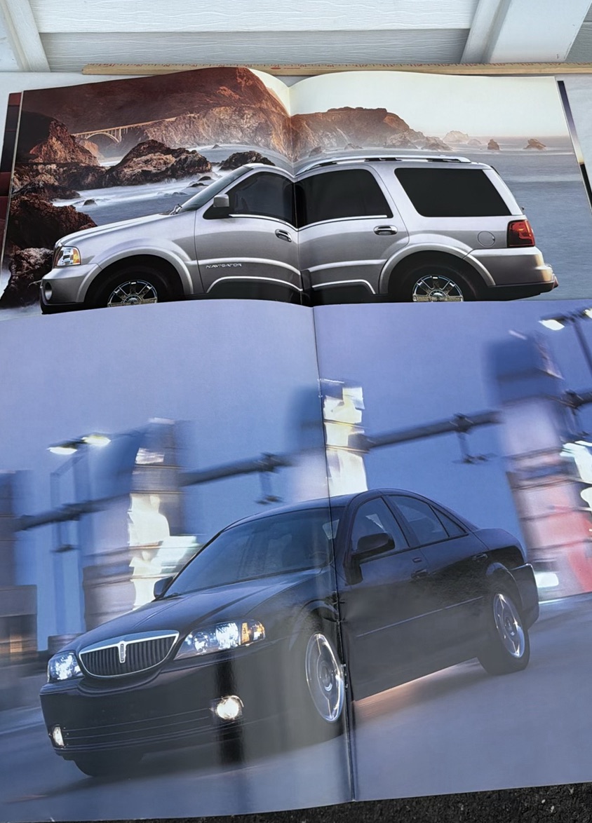 2004 Lincoln Vehicle Promotional Brochures - image 5 of 6