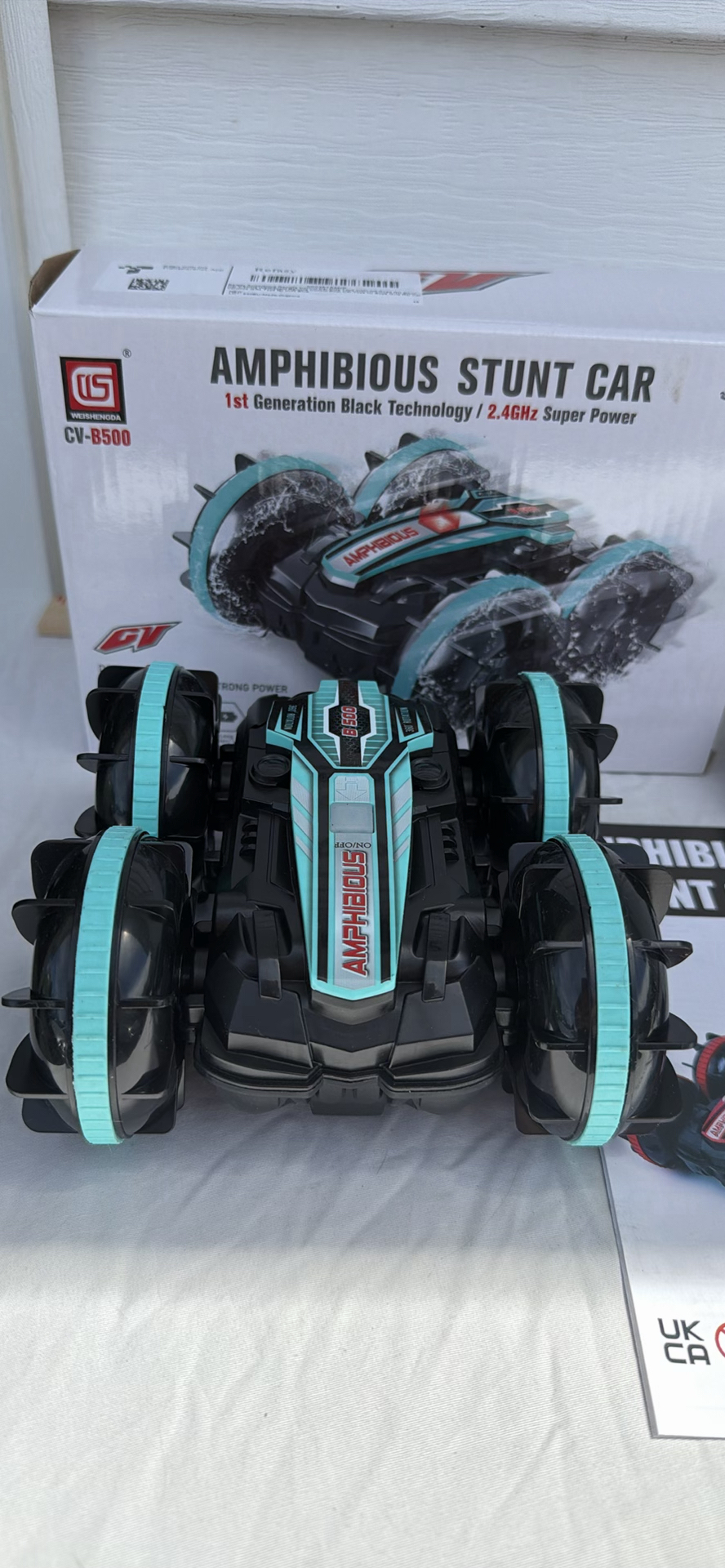 Amphibious Stunt Car RC Toy Set - image 6 of 7