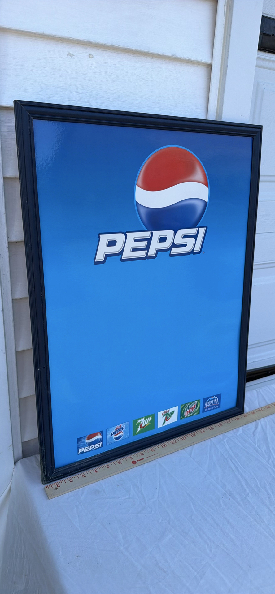 Framed Pepsi Promotional Sign - image 2 of 3