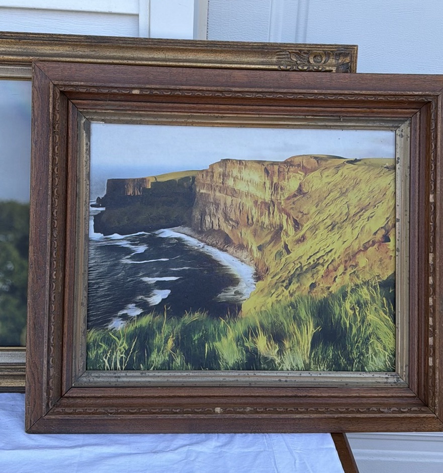 Two Framed Landscape Art Prints - image 4 of 8