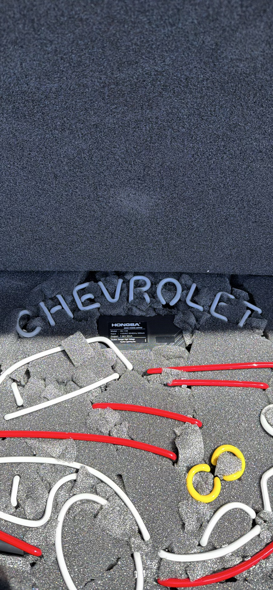 Retro Chevrolet Corvette Light Up Neon Sign - image 13 of 20