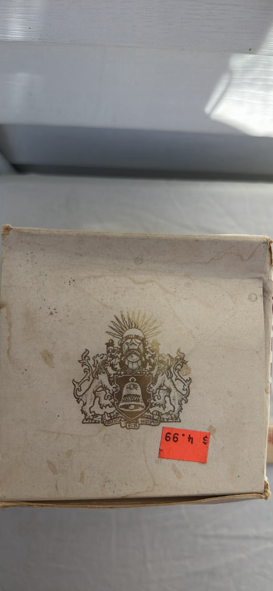 Bell's Blended Scotch Whisky Bell-Shaped Bottle with Box, WADE - image 10 of 10