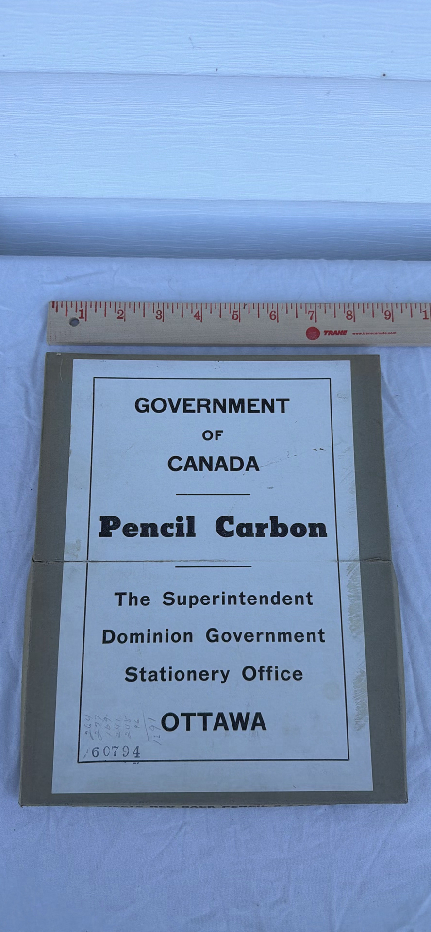 Vintage Government of Canada Pencil Carbon Paper Box - image 1 of 4