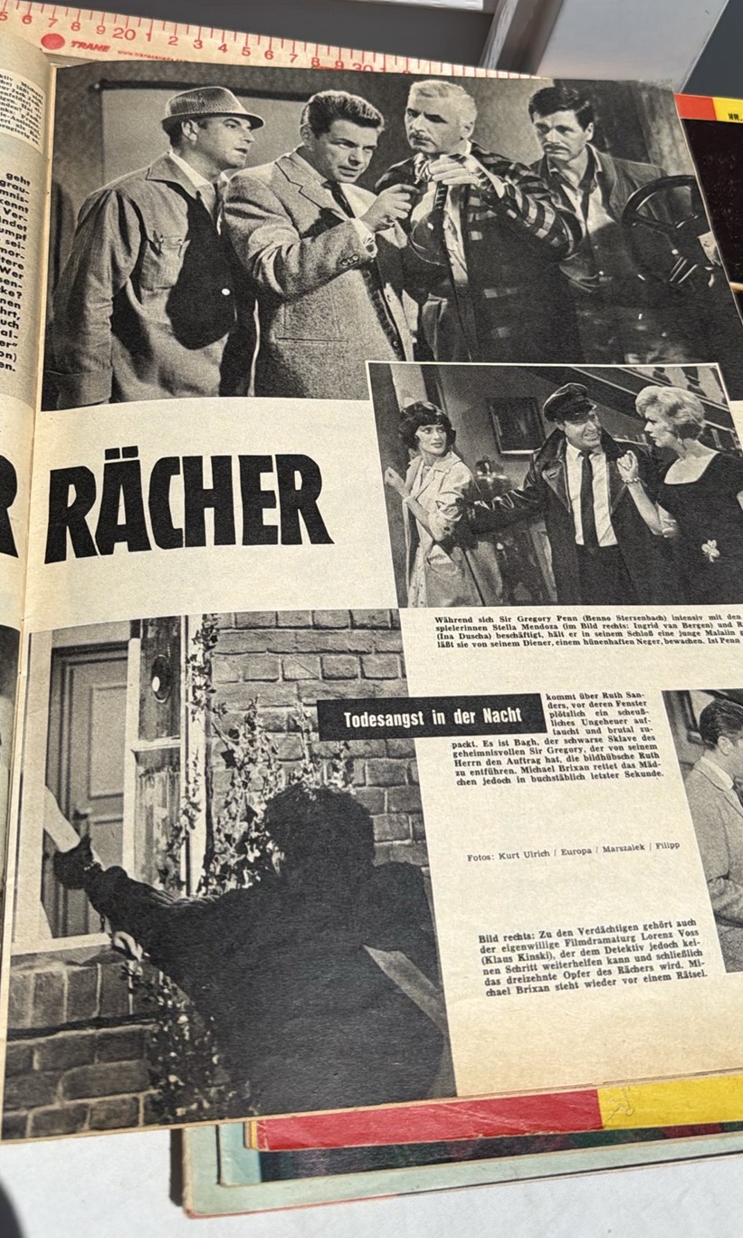Vintage 1960 FILM Revue German Magazines - Lot Of 7 - image 12 of 17