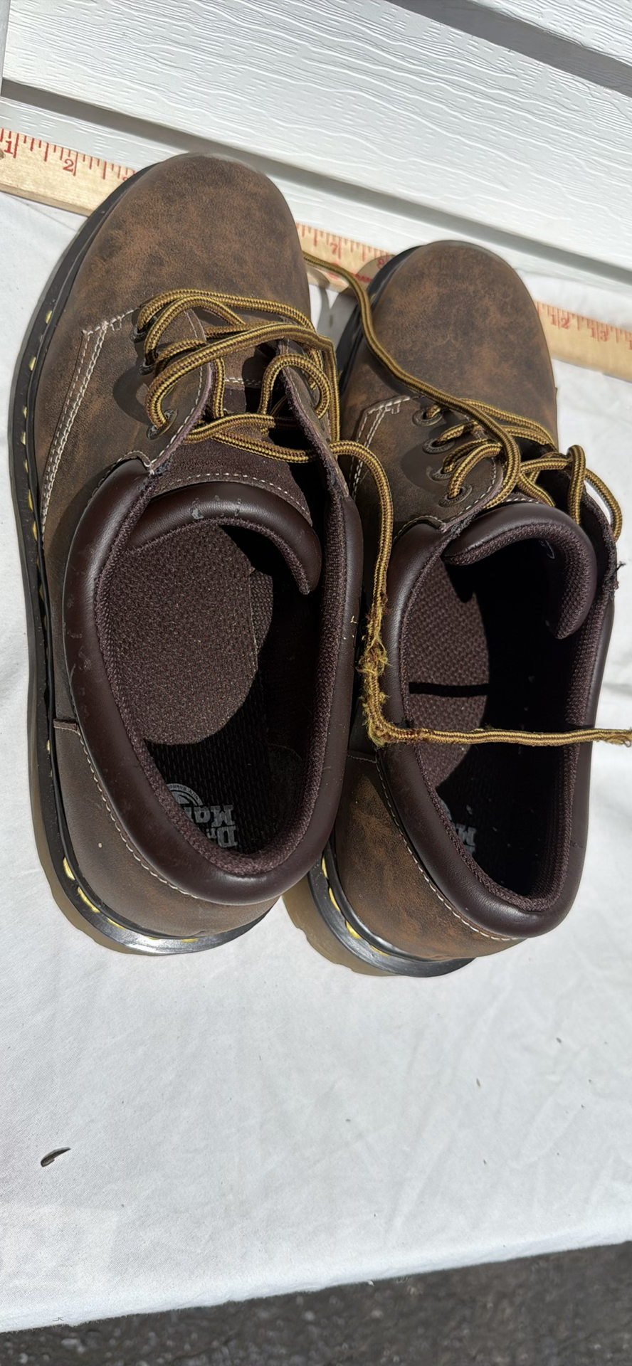 Dr. Martens Brown Leather Lace-Up Shoes SIZE 12 - image 8 of 8
