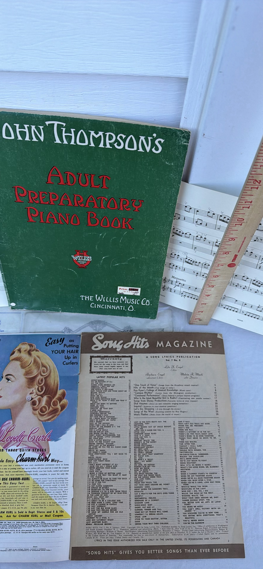 Vintage Sheet Music and Music Publications Collection - image 15 of 15