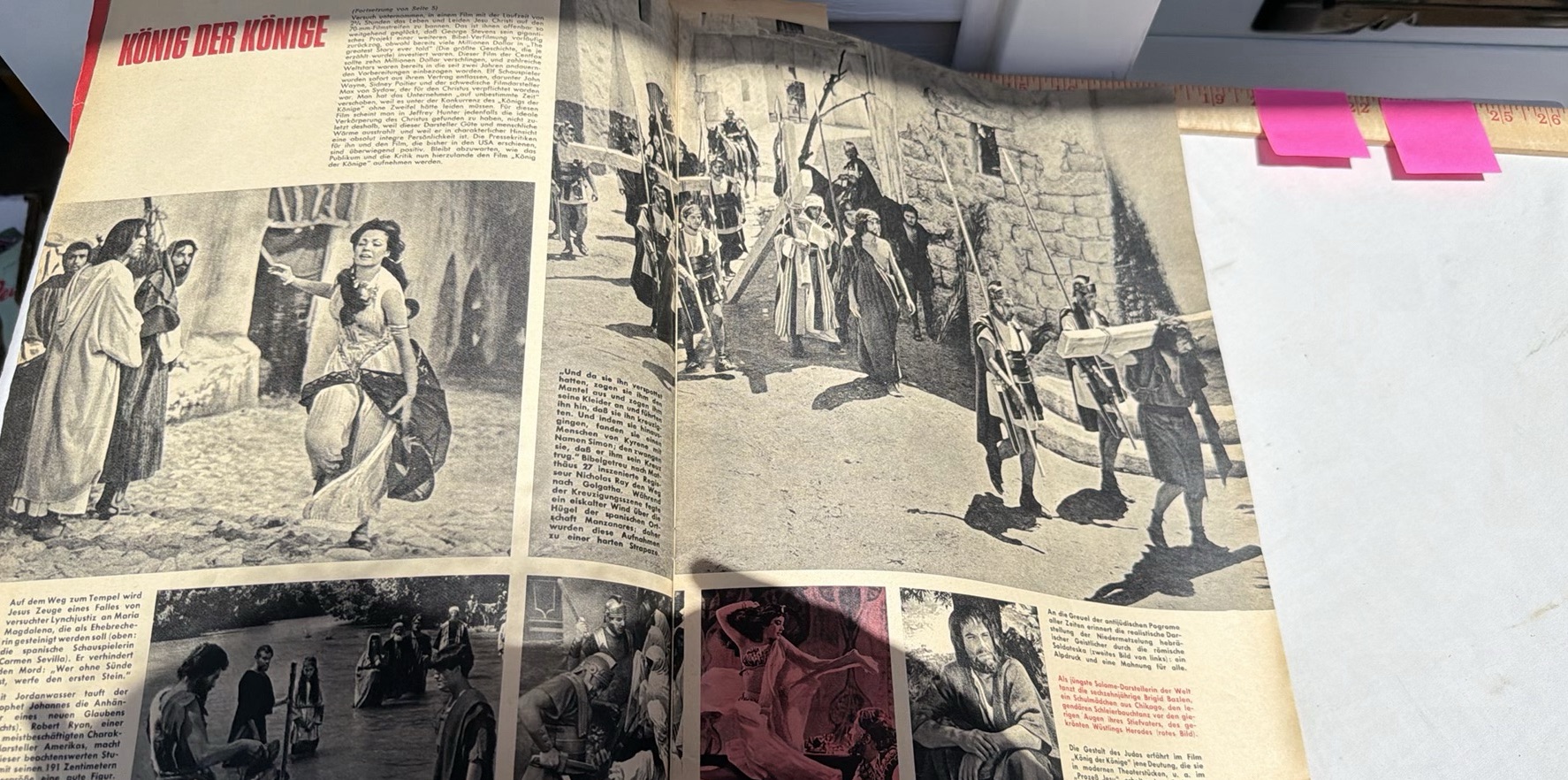 Vintage 1961 Film Revue German Magazines - Lot Of 25 - image 13 of 16