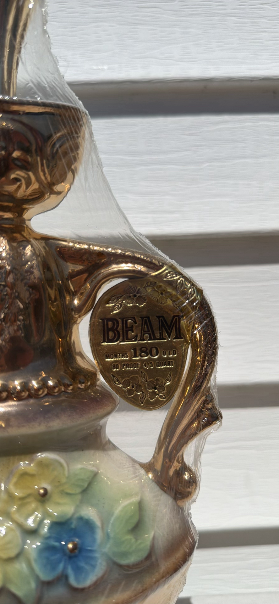 Vintage 1970s Jim Beam Kentucky Straight Bourbon Ceramic Decanter with Box - image 3 of 8