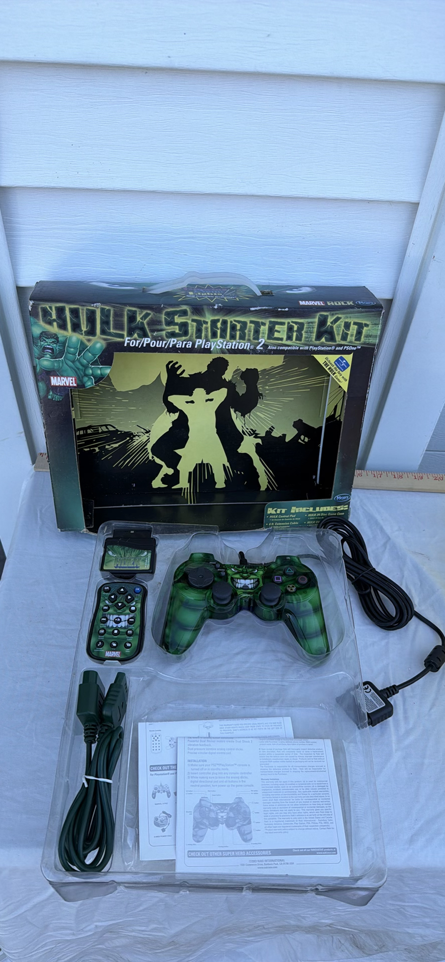 Marvel Hulk Starter Kit for PlayStation 2 - image 1 of 7
