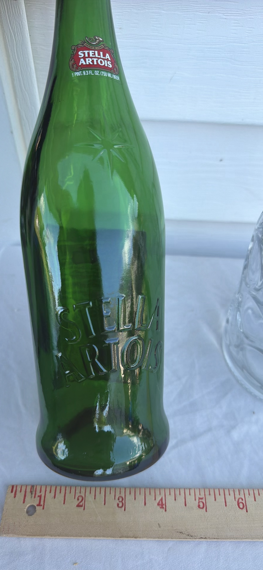 Stella Artois Bottle and Large Steam Whistle Glass Beer Mug - image 4 of 7