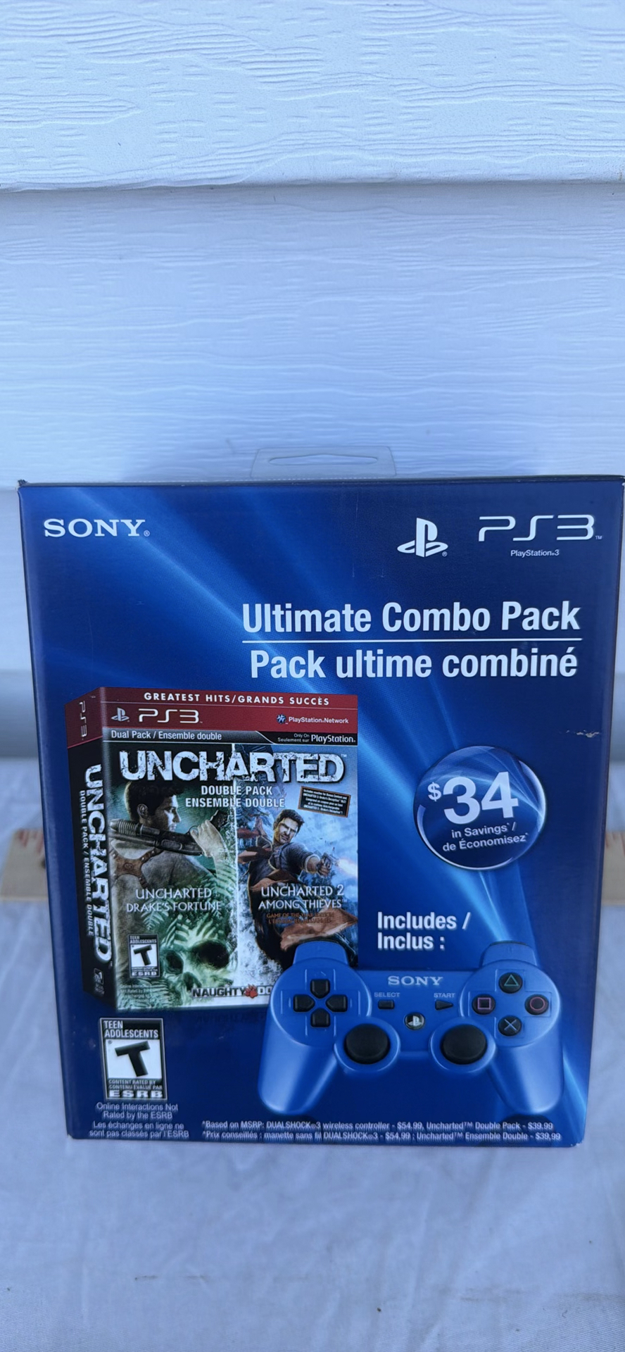 USED Sony PlayStation 3 Ultimate Combo Pack and PS3 Game Titles - image 3 of 7