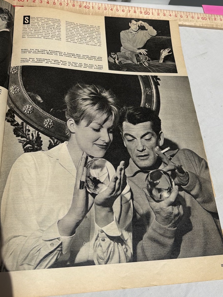 Vintage 1959 Film Revue German Magazines - Lot Of 4 - image 15 of 16