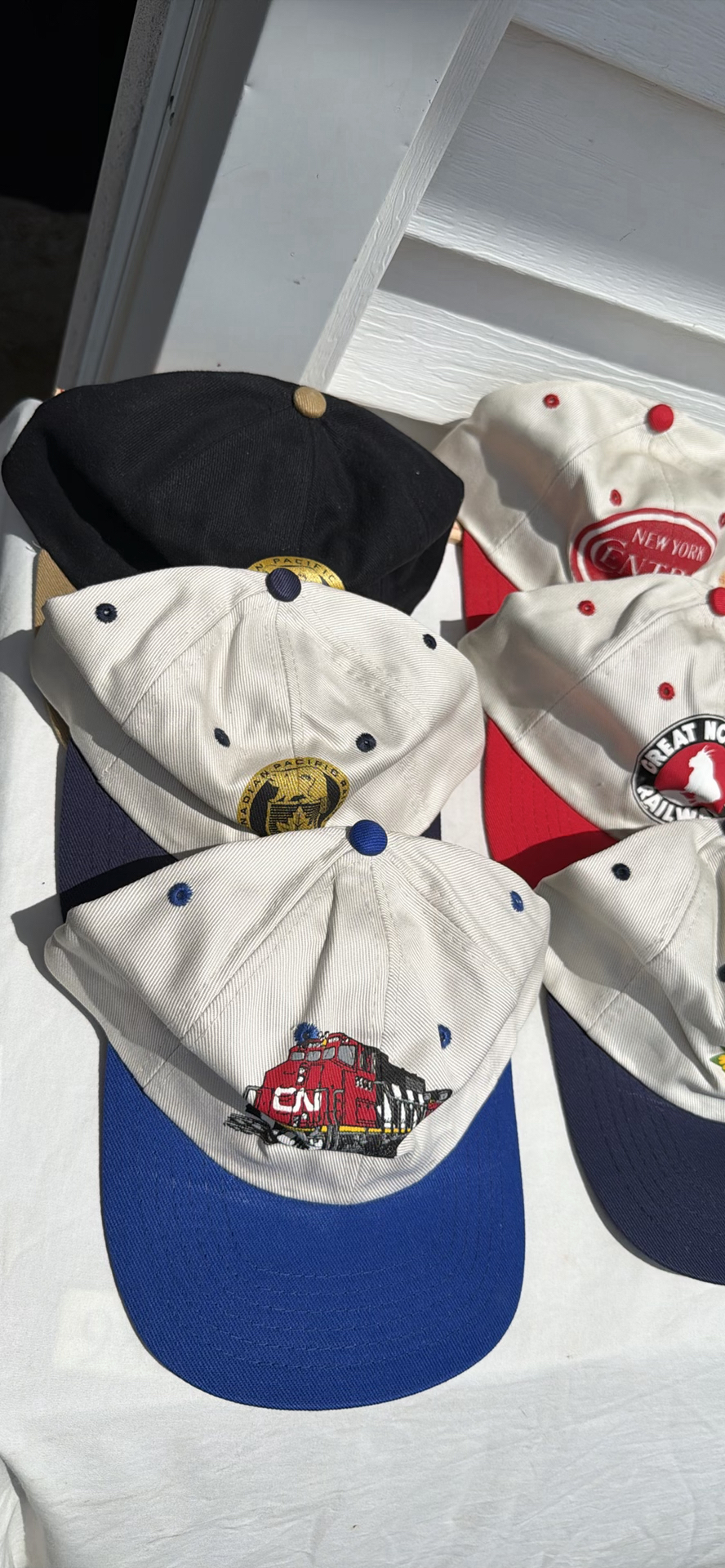 Railroad Logo Baseball Caps Collection - CPR, VIA, Union Pacific, CNR, MORE! - image 6 of 8