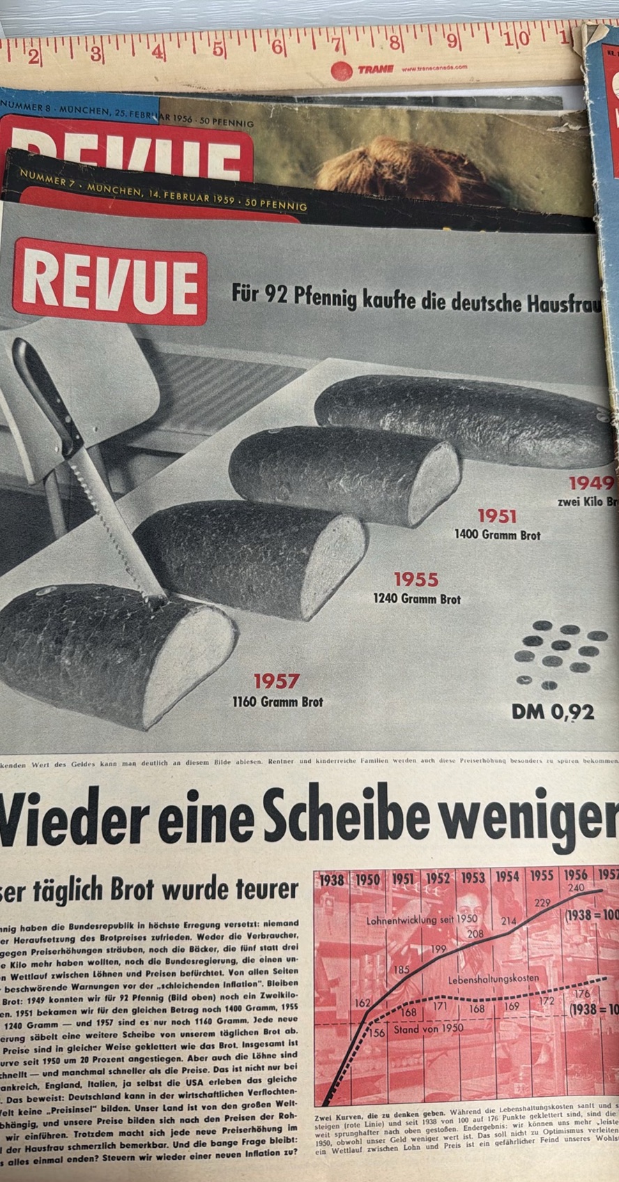 Vintage German Illustrated Magazines 1956-1961 - Lot Of 6 - image 18 of 18