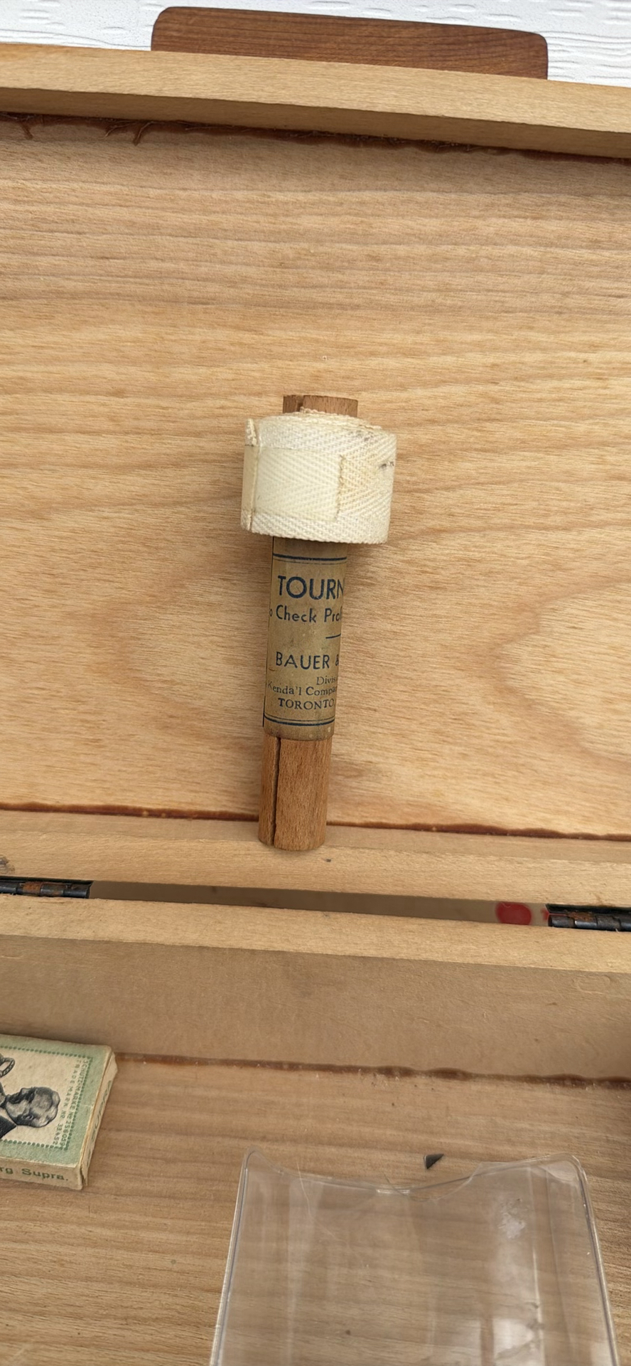 Vintage Watch & Wooden Shaving Kit with Kronenberg Supra Gold Razor Blades - image 15 of 21