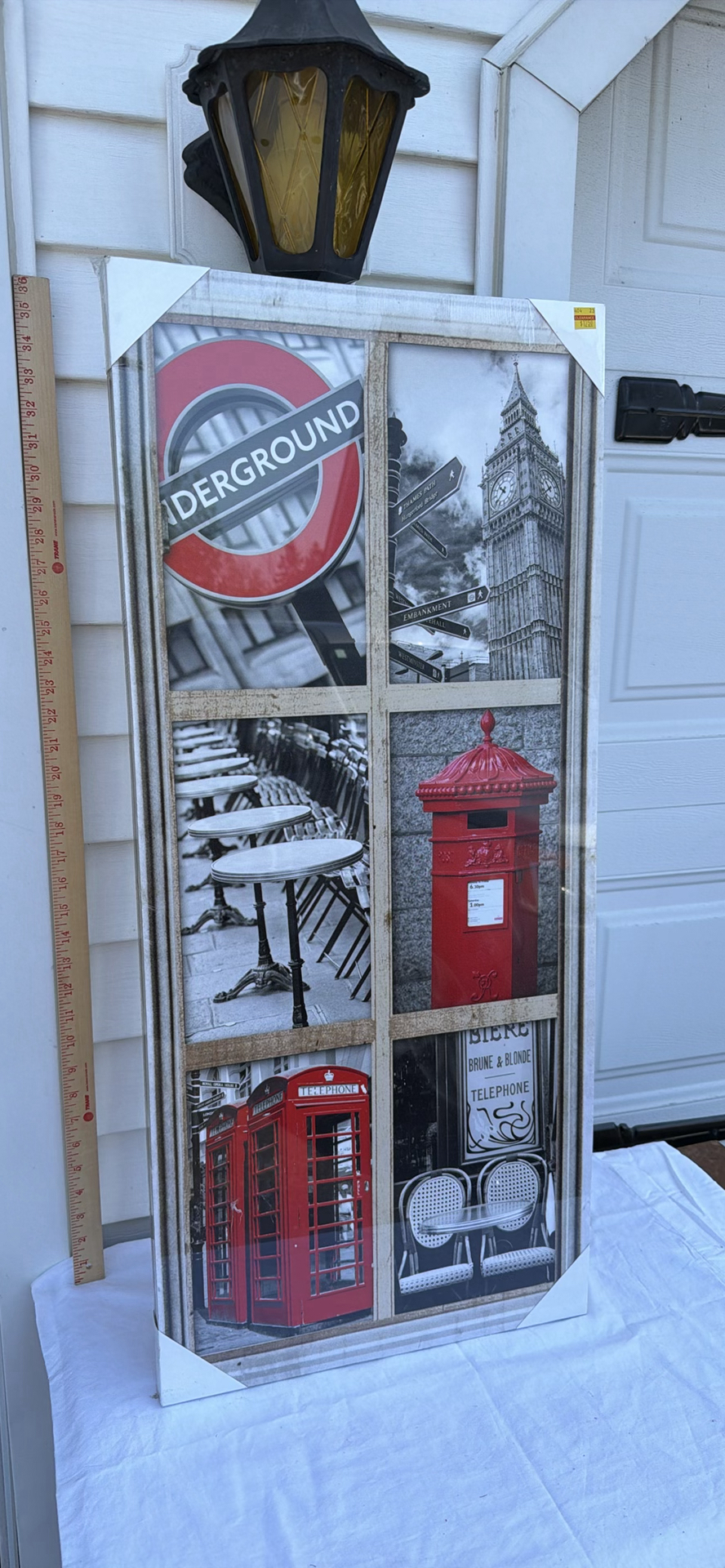 Framed London-Themed Wall Art Print - image 1 of 3