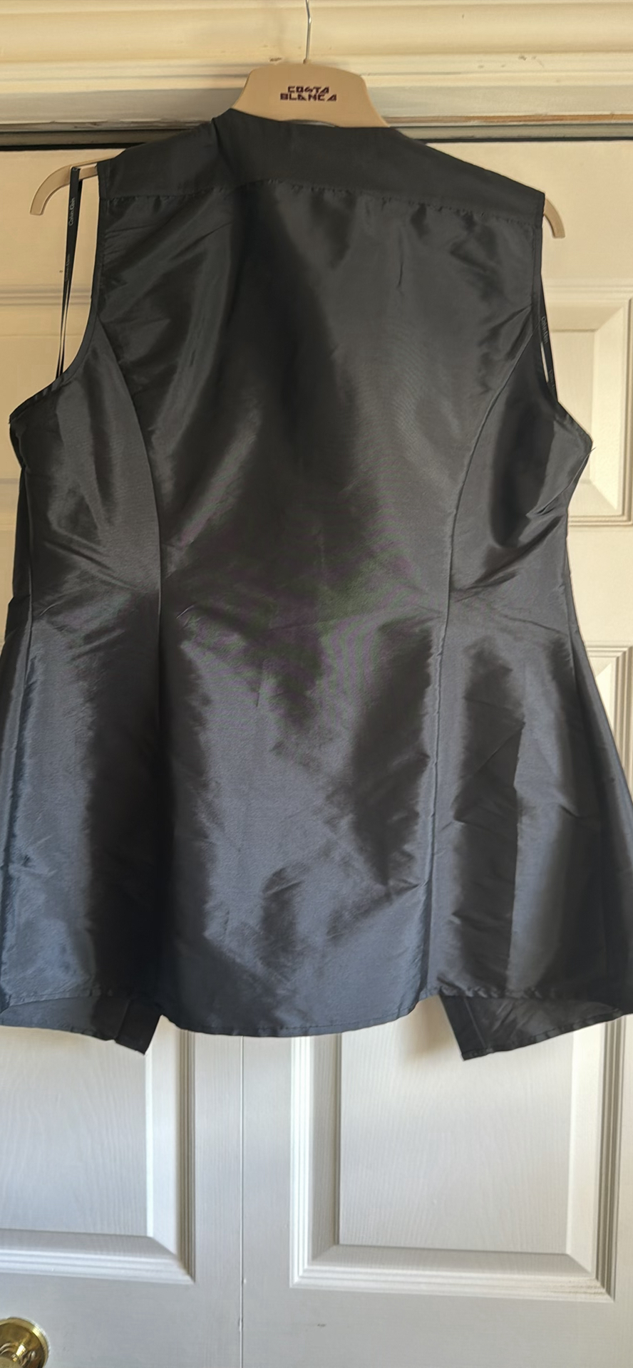 Calvin Klein Sleeveless Vest and Kaelyn-Max Ruffled Spaghetti Strap Top - image 4 of 14