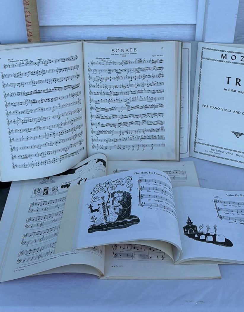 Collection of Vintage Sheet Music and Piano Instruction Books - image 3 of 12