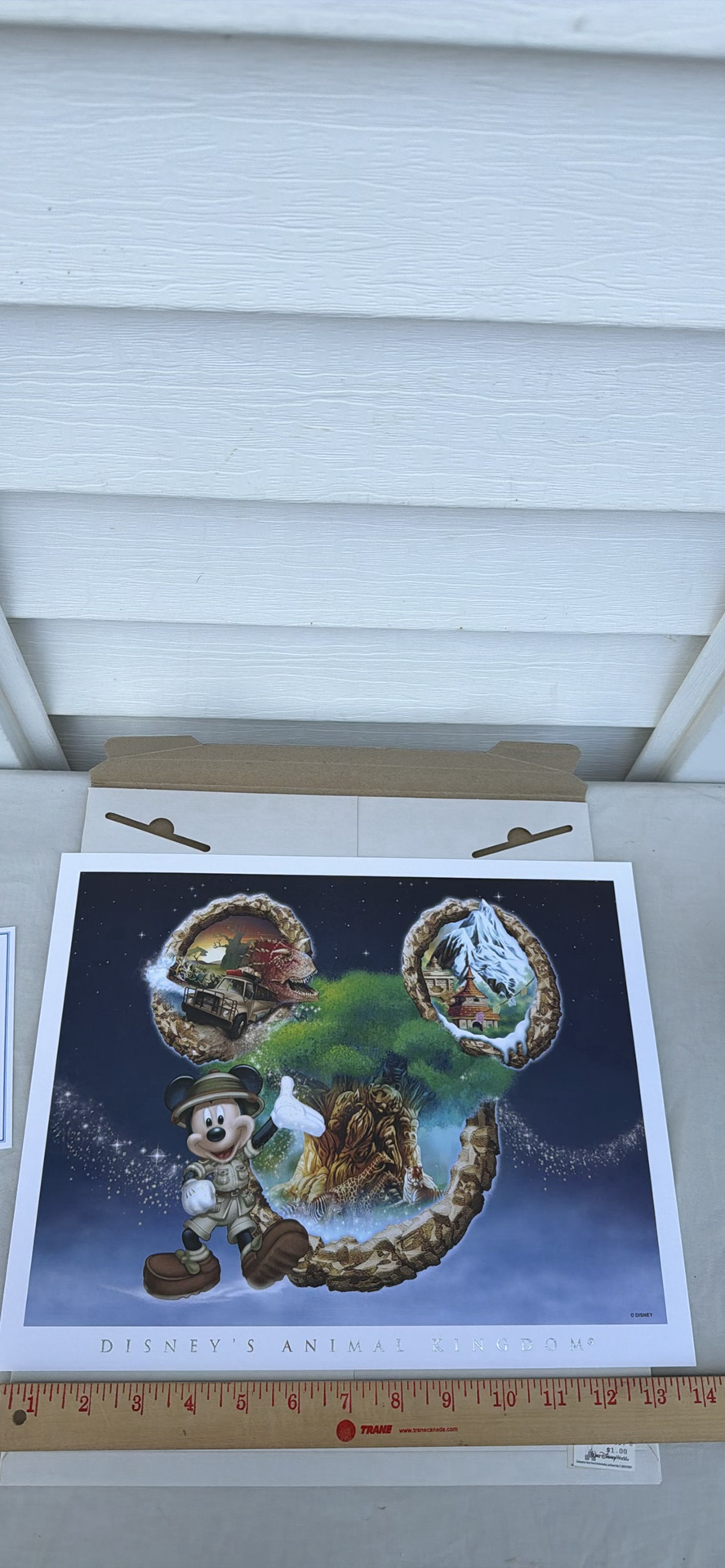 Disney Theme Park Art Prints Set of Four - image 2 of 8