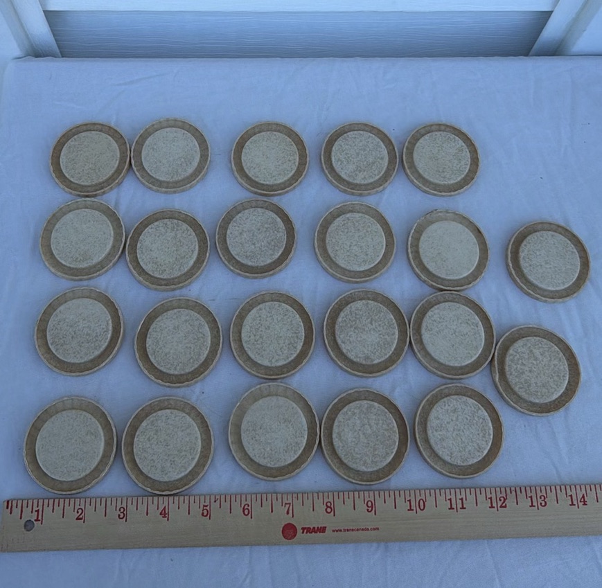 Vintage Gibas' Dairy Grade A Pasteurized Light Cream Bottle Caps - image 4 of 4