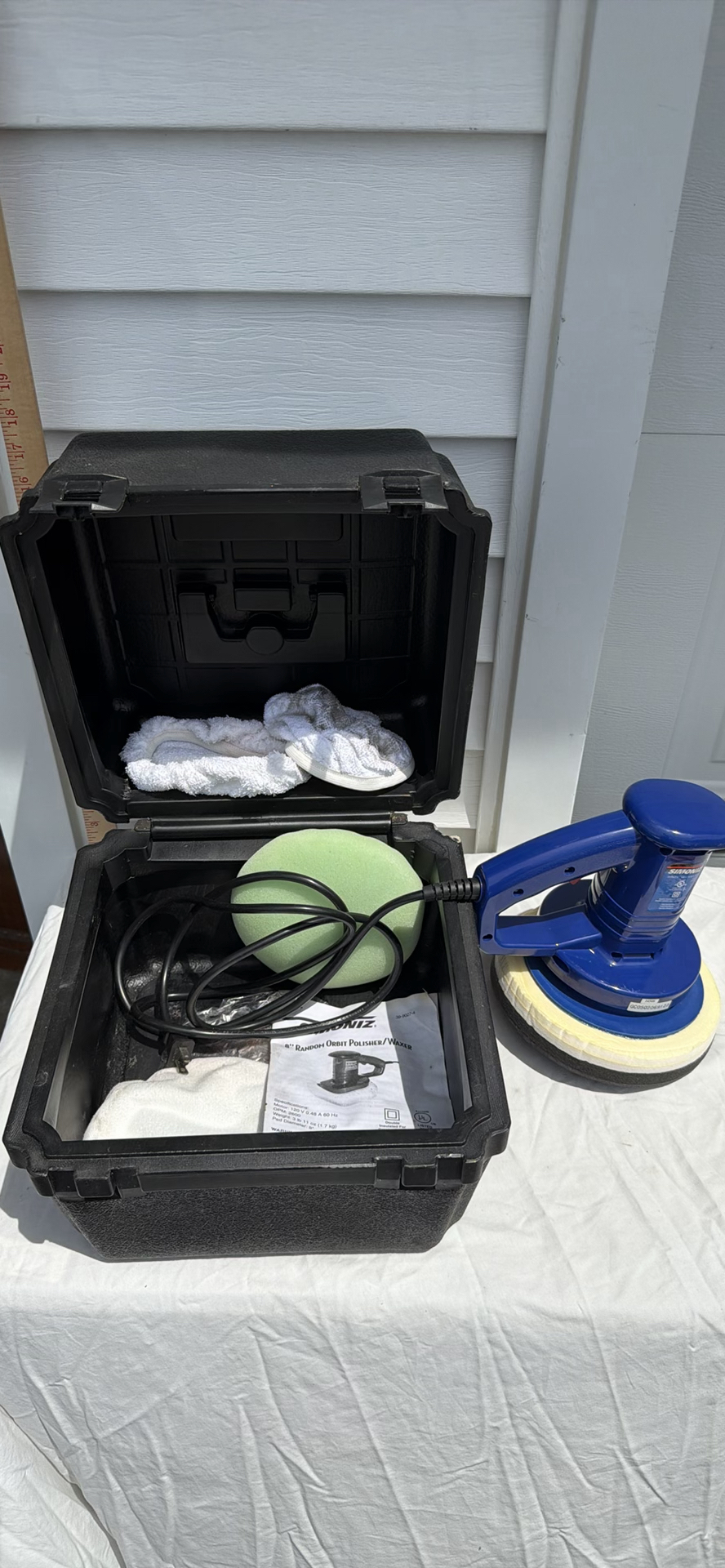 Simoniz Random Orbit Polisher with Carrying Case and Accessories - image 1 of 6