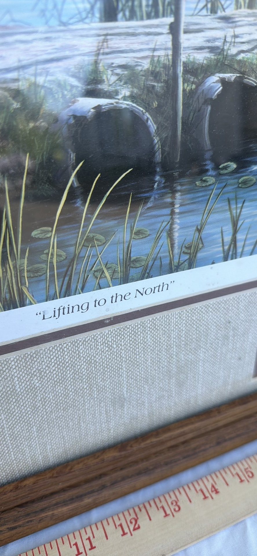 Framed 'Lifting to the North' Art Print with Commemorative Stamp - image 4 of 10
