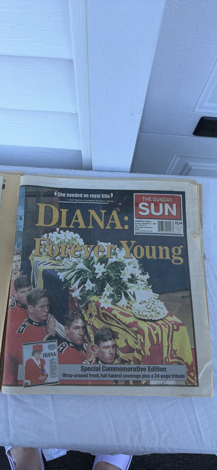 (2) The Sunday Sun Diana: Forever Young Commemorative Newspapers - image 5 of 6