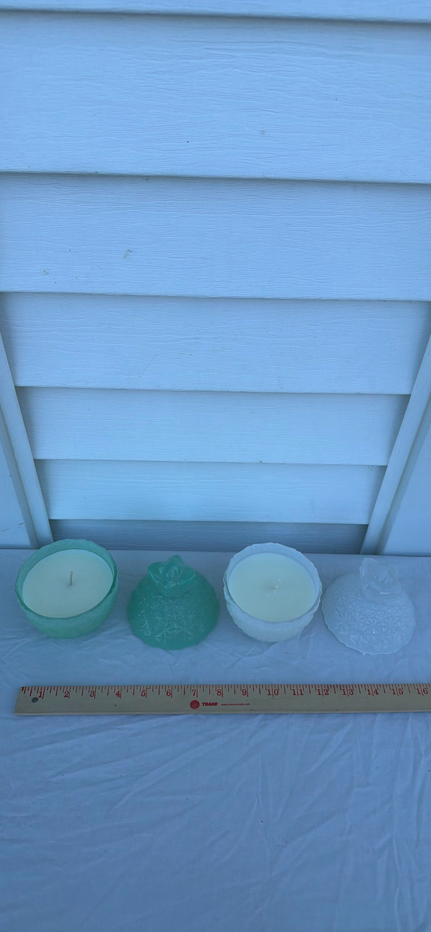Sea & Sand California Glass Candle Jars with Lids - image 2 of 4