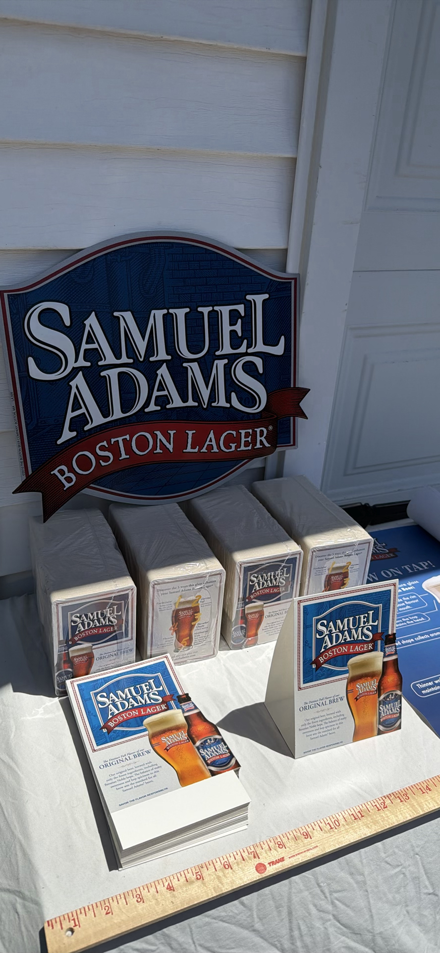 Samuel Adams Boston Lager Promotional Display Items - image 3 of 7