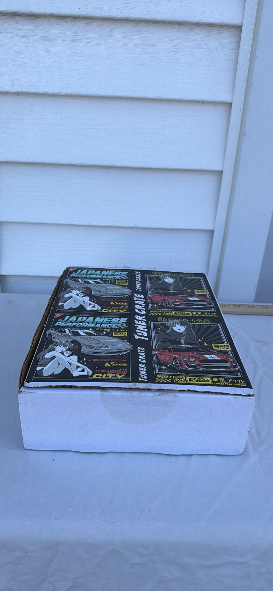Japanese Performance Automotive Stickers, Die-Cast Car, and Organizer Trays - image 4 of 8