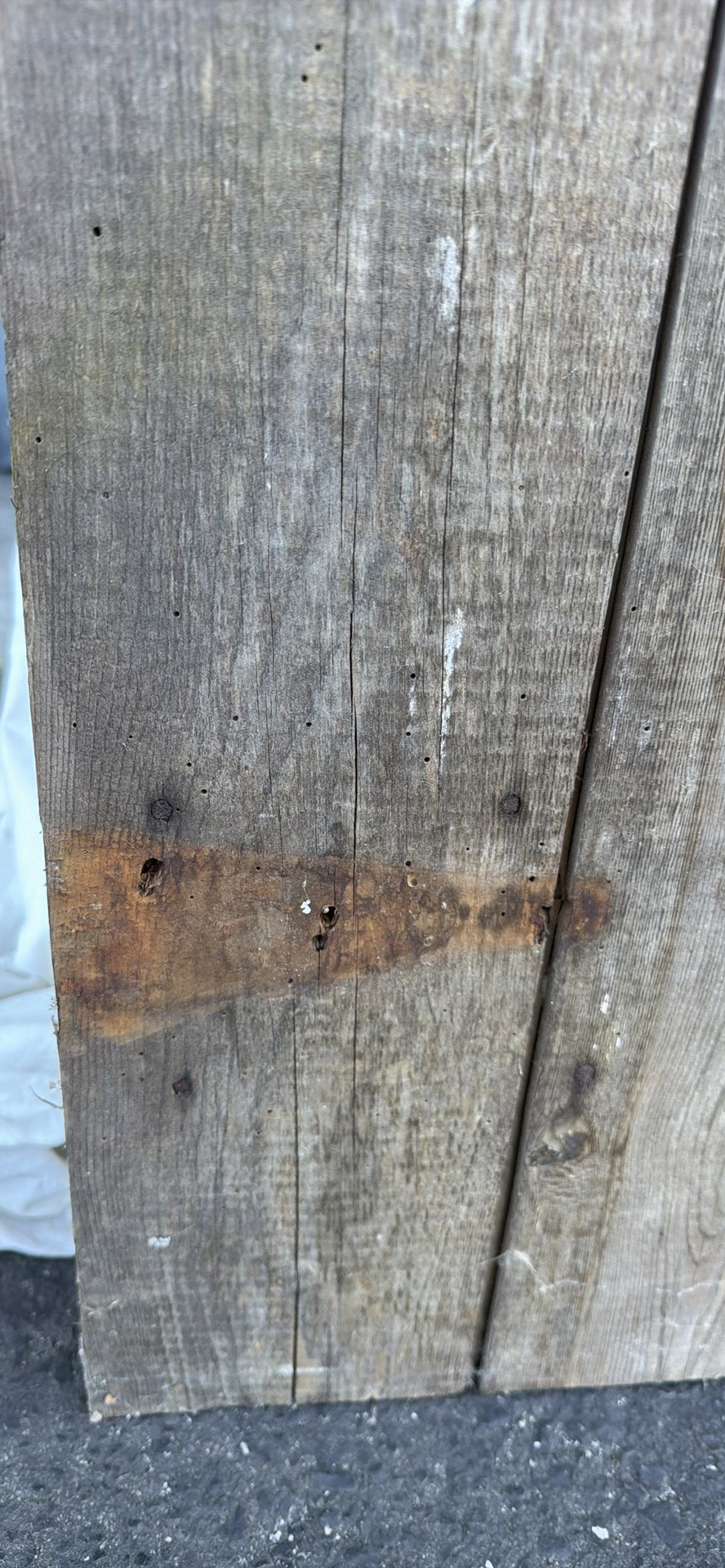 Antique Wooden Z Frame Barn-Style Door Panel - image 11 of 14