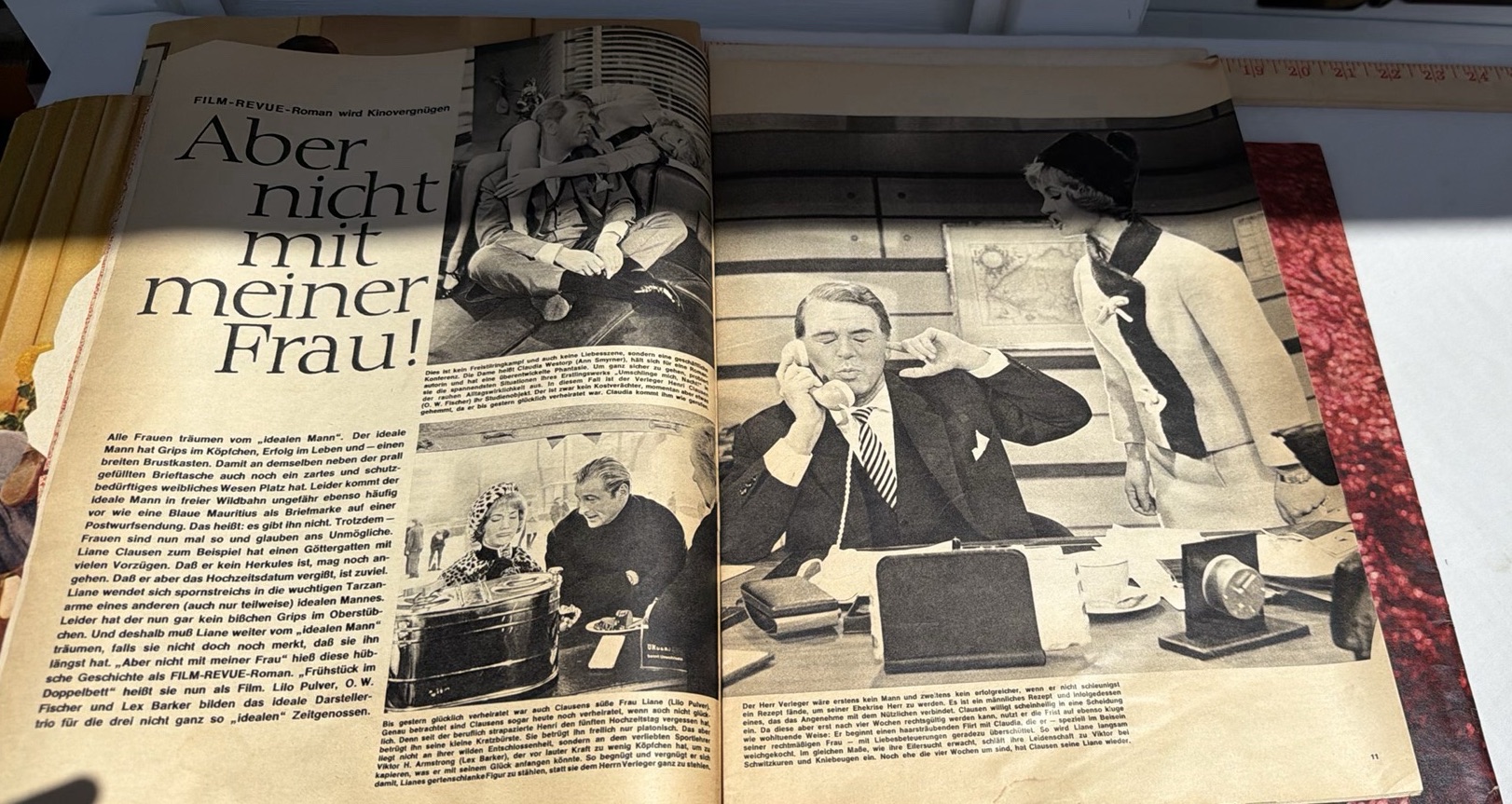 Vintage 1963 FILM Revue German Magazines - Lot Of 18 - image 6 of 11