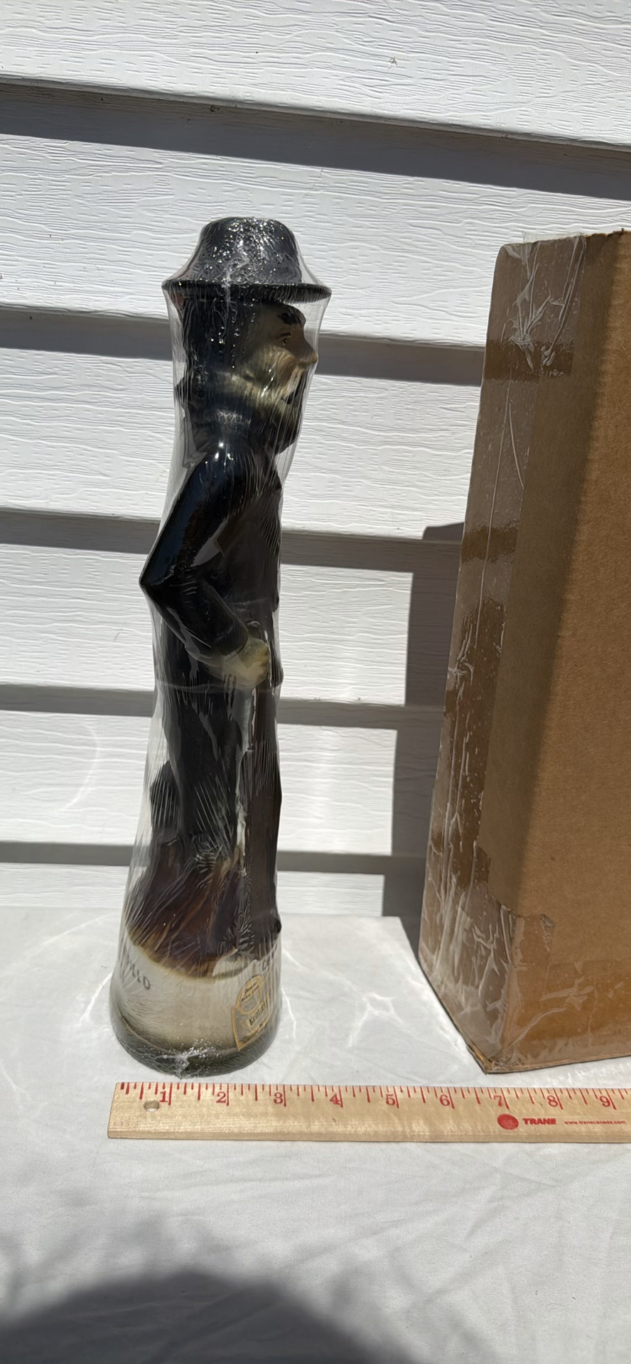 Vintage 1970s Devil Anse Hatfield Jim Beam Bourbon Figurine Bottle with Box - image 10 of 10