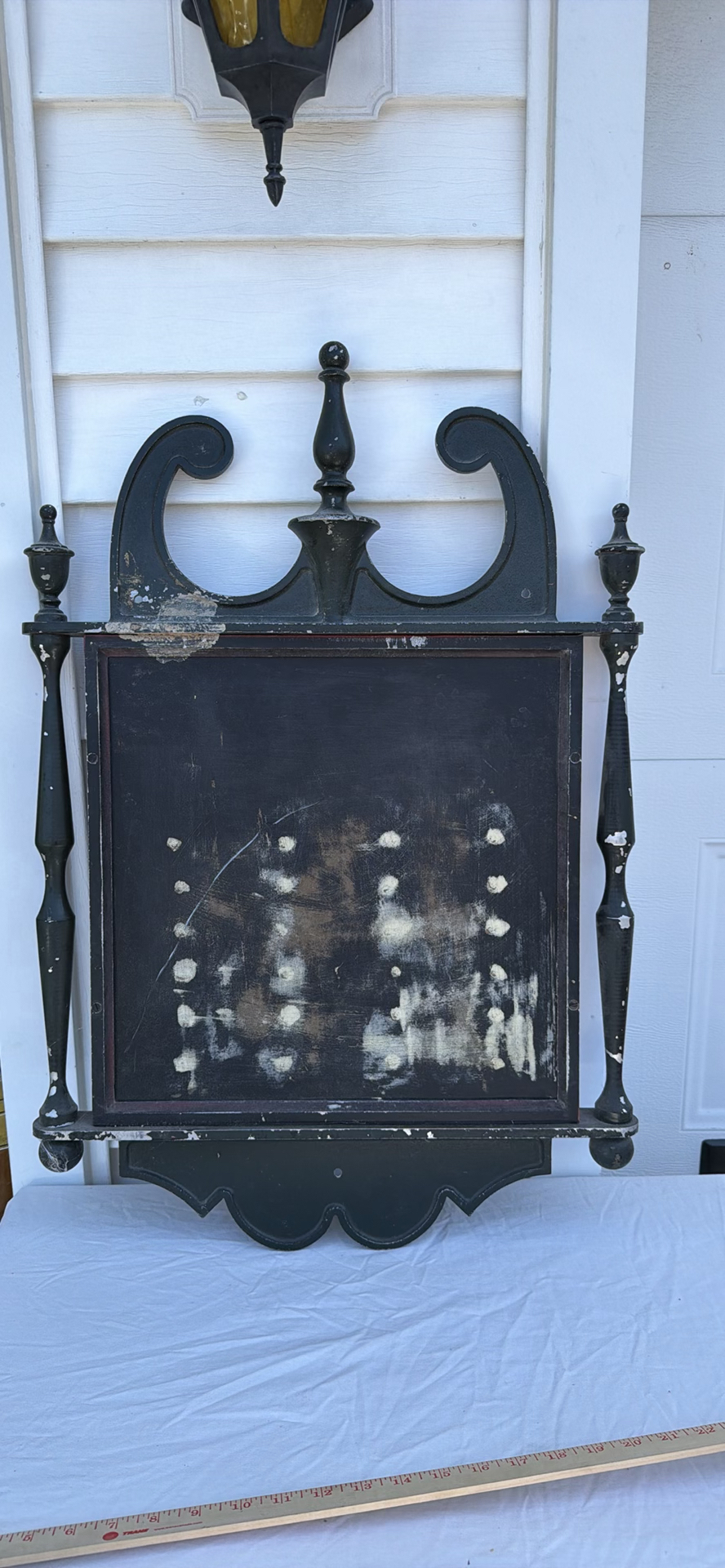 Heavy Antique Ornate Wall-Mounted Framed Panel - image 4 of 6