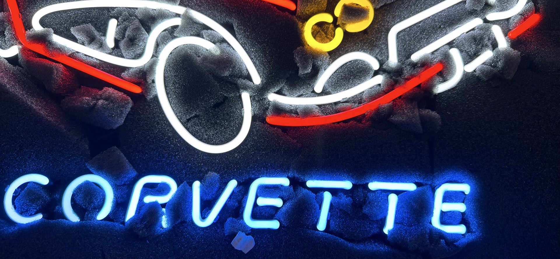Retro Chevrolet Corvette Light Up Neon Sign - image 2 of 20