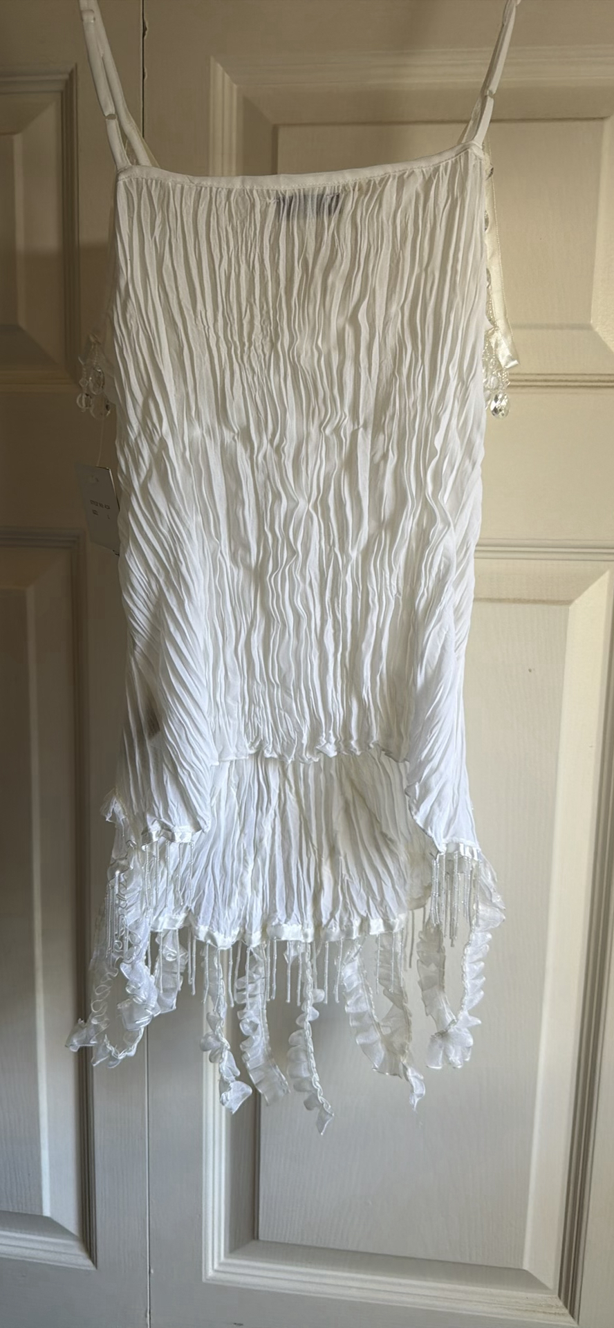 Calvin Klein Sleeveless Vest and Kaelyn-Max Ruffled Spaghetti Strap Top - image 8 of 14